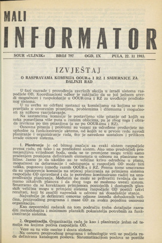 Mali informator, 1983/797