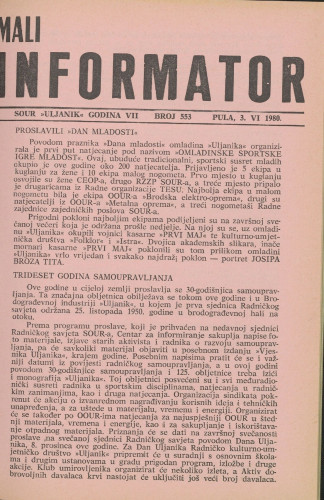Mali informator, 1980/553