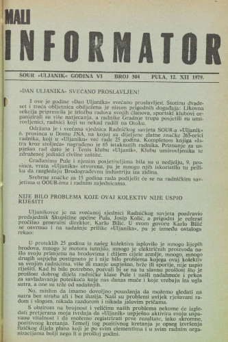 Mali informator, 1979/504