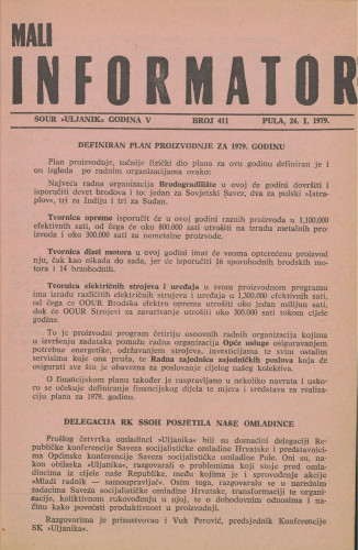 Mali informator, 1979/411