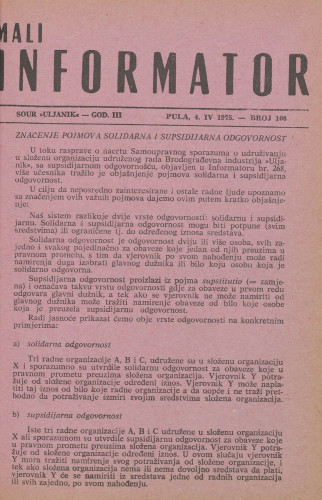 Mali informator, 1975/108