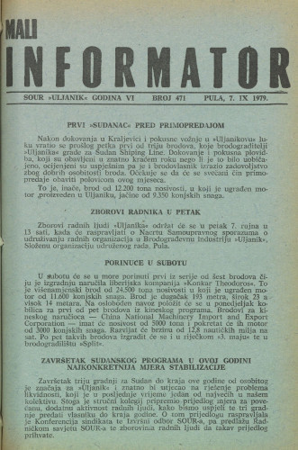 Mali informator, 1979/471