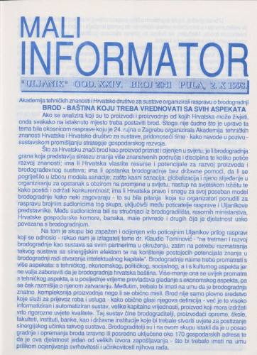 Mali informator, 1998/2041