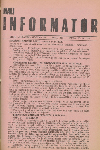 Mali informator, 1979/486
