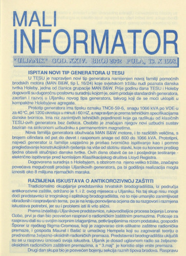 Mali informator, 1998/2042